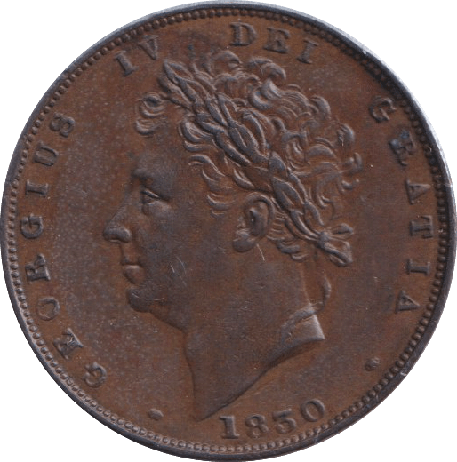1830 FARTHING ( EF ) - FARTHING - Cambridgeshire Coins