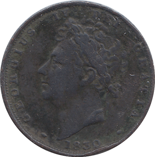 1830 FARTHING ( F ) - WORLD COINS - Cambridgeshire Coins