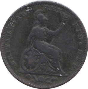 1830 FARTHING ( F ) - WORLD COINS - Cambridgeshire Coins