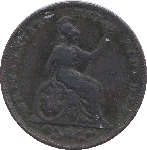 1830 FARTHING ( F ) - WORLD COINS - Cambridgeshire Coins