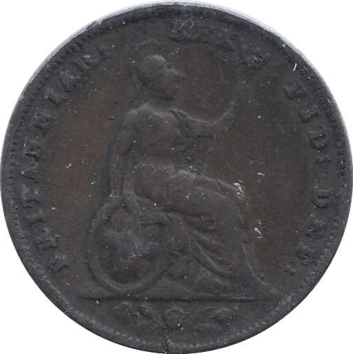 1830 FARTHING ( FINE ) - Farthing - Cambridgeshire Coins