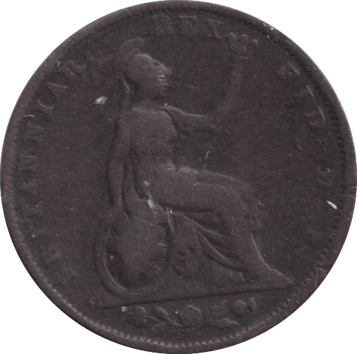 1830 FARTHING ( FINE ) - FARTHING - Cambridgeshire Coins