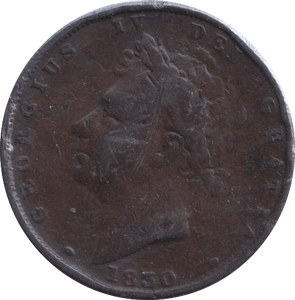 1830 FARTHING ( FINE ) - FARTHING - Cambridgeshire Coins