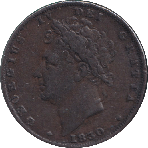 1830 FARTHING ( GF ) - FARTHING - Cambridgeshire Coins