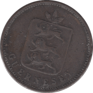 1830 FOUR DOUBLES GUERNSEY - WORLD COINS - Cambridgeshire Coins