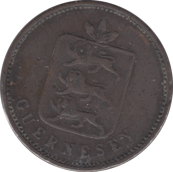 1830 FOUR DOUBLES GUERNSEY - WORLD COINS - Cambridgeshire Coins