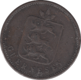 1830 FOUR DOUBLES GUERNSEY - WORLD COINS - Cambridgeshire Coins