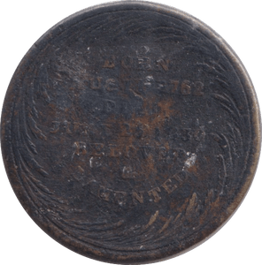 1830 GEORGE IV DEATH MEDAL - MEDALS & MEDALLIONS - Cambridgeshire Coins