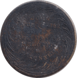 1830 GEORGE IV DEATH MEDAL - MEDALS & MEDALLIONS - Cambridgeshire Coins