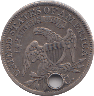 1830 HOLED 5 CENTS - WORLD COINS - Cambridgeshire Coins