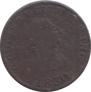 1830 ISLE OF MAN PENNY TOKEN - PENNY TOKEN - Cambridgeshire Coins