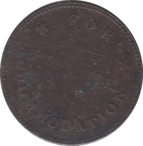 1830 ISLE OF MAN PENNY TOKEN - PENNY TOKEN - Cambridgeshire Coins