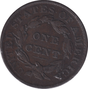1830 ONE CENT USA - WORLD COINS - Cambridgeshire Coins