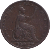1831 FARTHING ( FINE ) - FARTHING - Cambridgeshire Coins