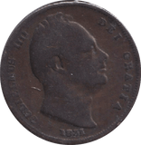 1831 FARTHING ( FINE ) - FARTHING - Cambridgeshire Coins