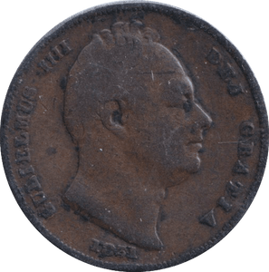 1831 FARTHING ( GF ) - FARTHING - Cambridgeshire Coins