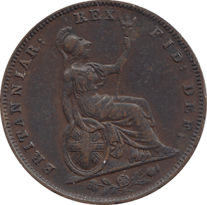 1831 FARTHING ( GVF ) - FARTHING - Cambridgeshire Coins
