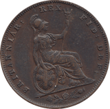 1831 FARTHING ( GVF ) - FARTHING - Cambridgeshire Coins