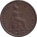 1831 FARTHING ( GVF ) - FARTHING - Cambridgeshire Coins