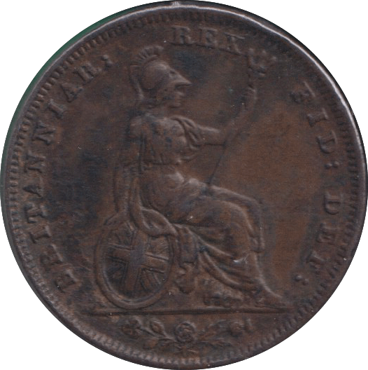 1831 FARTHING ( VF ) - FARTHING - Cambridgeshire Coins