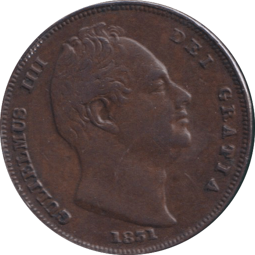 1831 FARTHING ( VF ) - FARTHING - Cambridgeshire Coins