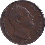 1831 FARTHING ( VF ) - FARTHING - Cambridgeshire Coins