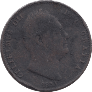 1831 HALFPENNY ( FAIR ) 4 - HALFPENNY - Cambridgeshire Coins