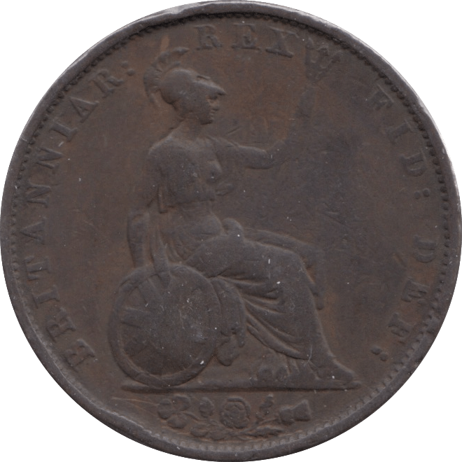 1831 HALFPENNY ( FINE ) - Halfpenny - Cambridgeshire Coins