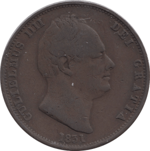 1831 HALFPENNY ( GF ) - Halfpenny - Cambridgeshire Coins