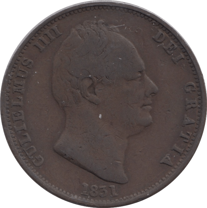 1831 HALFPENNY ( GF ) - Halfpenny - Cambridgeshire Coins