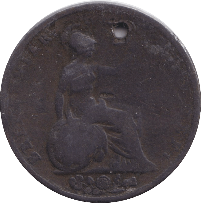1831 HALFPENNY HOLED ( NF ) - HALFPENNY - Cambridgeshire Coins