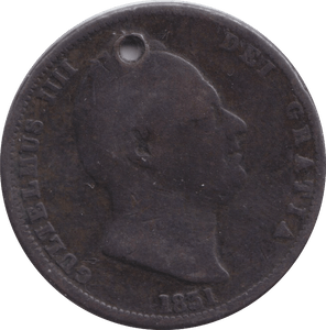 1831 HALFPENNY HOLED ( NF ) - HALFPENNY - Cambridgeshire Coins