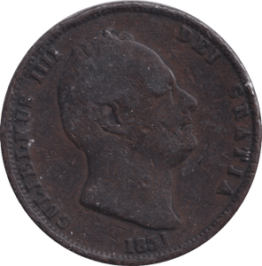 1831 HALFPENNY ( NF ) - HALFPENNY - Cambridgeshire Coins
