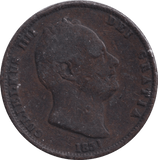 1831 HALFPENNY ( NF ) - HALFPENNY - Cambridgeshire Coins