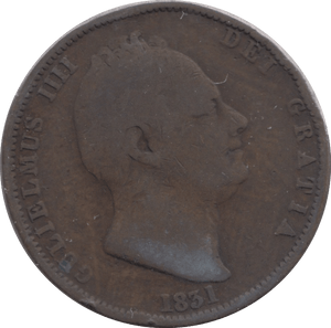 1831 HALFPENNY ( NF ) - Halfpenny - Cambridgeshire Coins