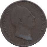 1831 HALFPENNY ( NF ) - Halfpenny - Cambridgeshire Coins