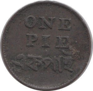 1831 ONE PIE BENGAL - WORLD COINS - Cambridgeshire Coins