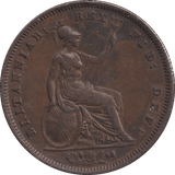 1831 PENNY (EF) - PENNY - Cambridgeshire Coins