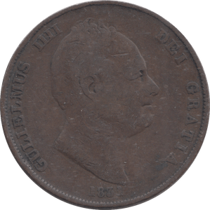 1831 PENNY ( FINE ) - PENNY - Cambridgeshire Coins