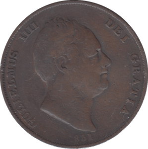 1831 PENNY ( FINE ) - PENNY - Cambridgeshire Coins