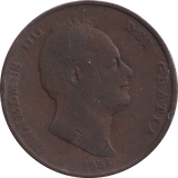 1831 PENNY ( FINE ) - PENNY - Cambridgeshire Coins