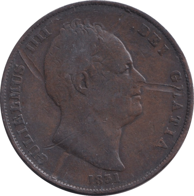 1831 PENNY ( FINE ) - PENNY - Cambridgeshire Coins