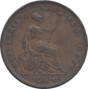 1831 PENNY ( VF ) - PENNY - Cambridgeshire Coins