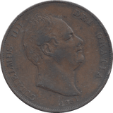 1831 PENNY ( VF ) - PENNY - Cambridgeshire Coins