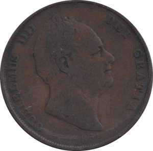 1831 PENNY WILLIAM IIII ( FINE ) - PENNY - Cambridgeshire Coins