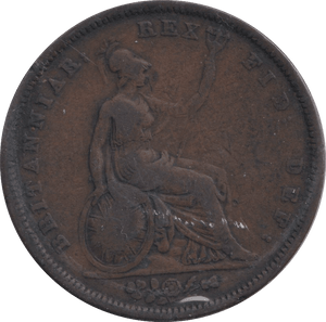 1831 PENNY WILLIAM IIII ( FINE ) - PENNY - Cambridgeshire Coins