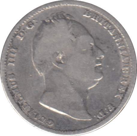1831 SIXPENCE ( FINE ) - SIXPENCE - Cambridgeshire Coins