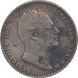 1831 SIXPENCE ( GF ) - SIXPENCE - Cambridgeshire Coins