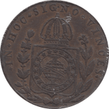 1832 80 REIS BRAZIL - WORLD COINS - Cambridgeshire Coins