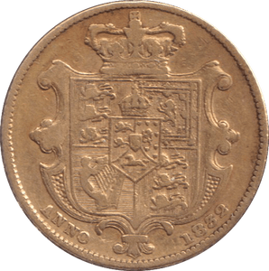 1832 GOLD SOVEREIGN ( GF ) - SOVEREIGN - Cambridgeshire Coins